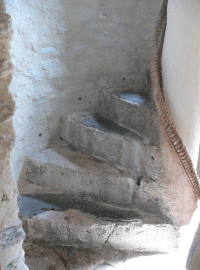 Chambre Panorama - Escalier ancien en colimaçon